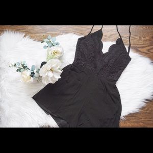 Black romper